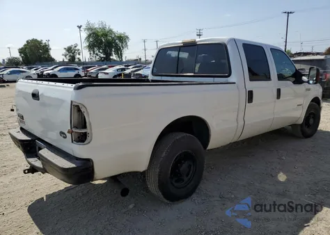 2004 Ford F250 Super Duty from USA, damaged, VIN 1FTNW20P04EB51085